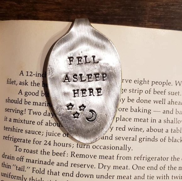 None Other - Sale! Silver Spoon Bookmark - Keepsake